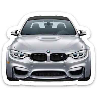 BMW M3 best view sticker