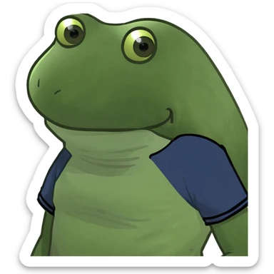 Blind t-shirt sticker