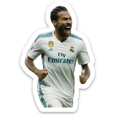 Jude Bellingan wearing real madrid. Goal celebration sticker