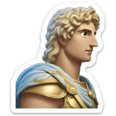 Alexander the Great sticker