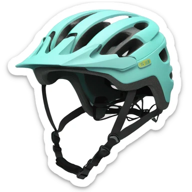 Mtb helmet sticker