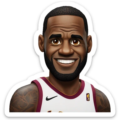 Lebron James  sticker