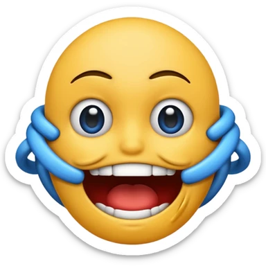 Strangling emoji  sticker