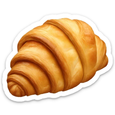 Croissant sticker