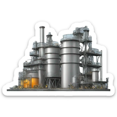 oil refining sticker