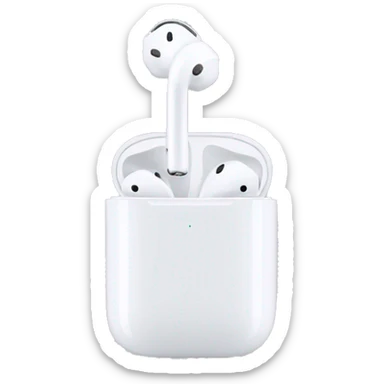 Наушники AirPods  sticker