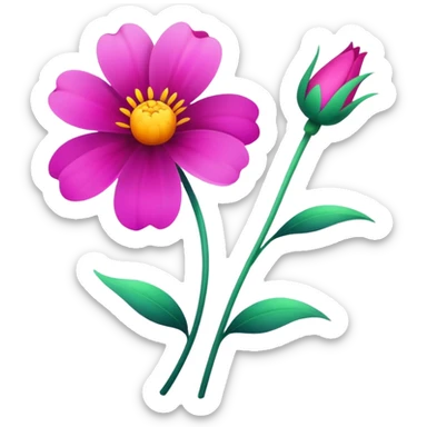 flower sticker