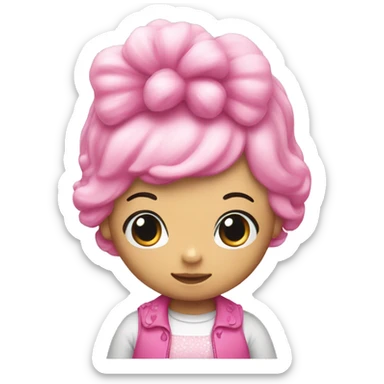 Hello kitty pink sticker