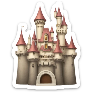 castillo disney sticker