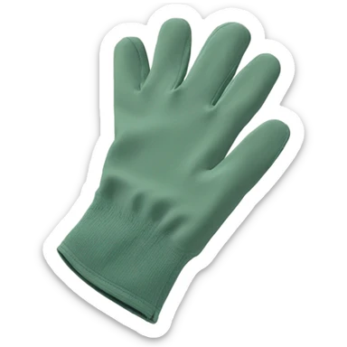 Sage garden gloves sticker