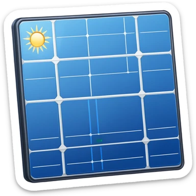 solar panels sticker