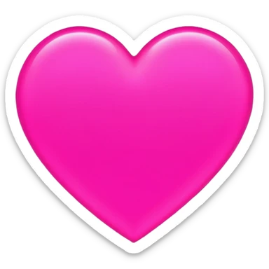 love heart neon cyberpunk sticker