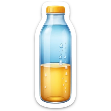 drink bottle sticker