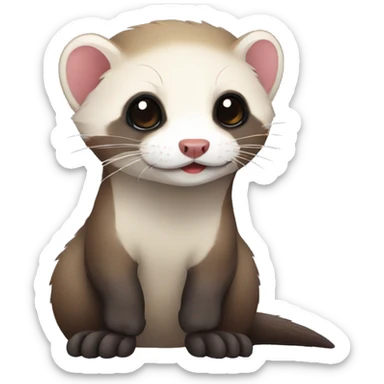 Ferret sticker