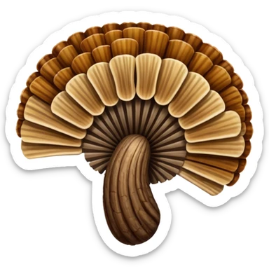 Turkey Tail mushroom sticker