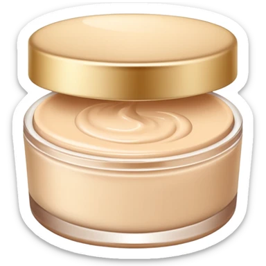 The makeup cream only has a cream form. sticker