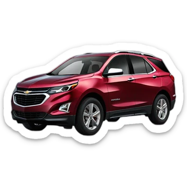 Chevrolet equinox 2023 sticker