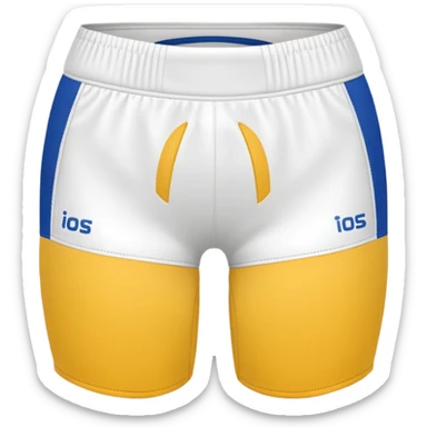 volleyball short sticker