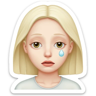 persona enferma sticker