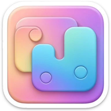 backend service with pastel color sticker