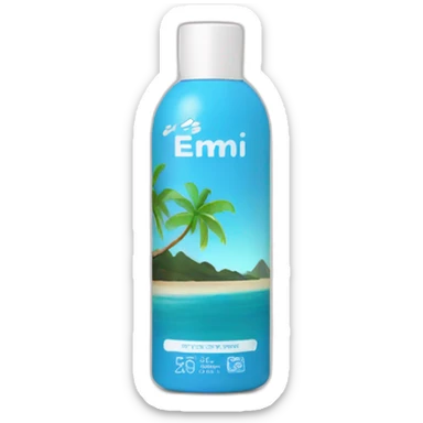 body splash 250ml that expresses hawaii sticker