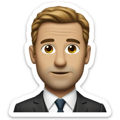 Harvey Spector suits lawyer sticker