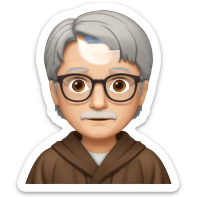 ancient The wise librarian sticker