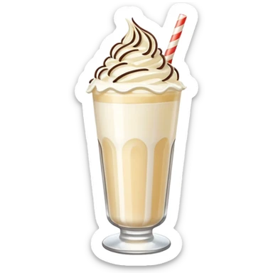 Milkshake sticker