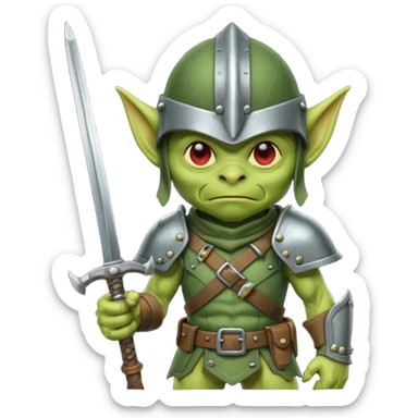 Goblin soldie  sticker