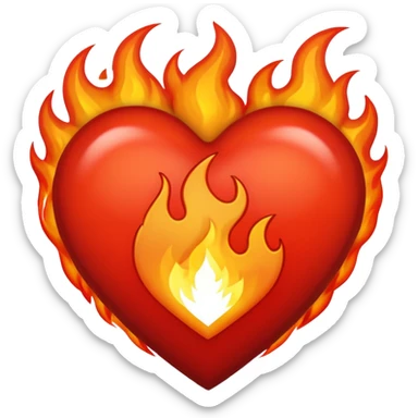 🖤❤️‍🔥 sticker
