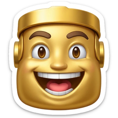 Clash Royale laughing emoji sticker