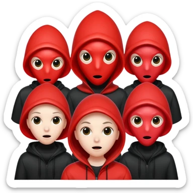 Squid game emoji sticker