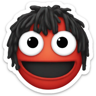 emo elmo sticker
