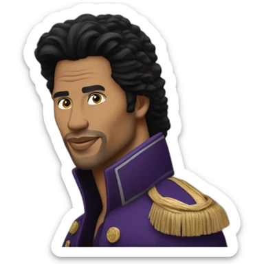 Prince nelson the rock singer sticker