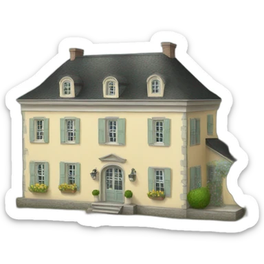 country house sticker
