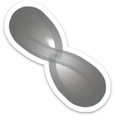 infinity lines fractal sticker