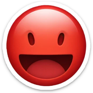 Red among us sticker