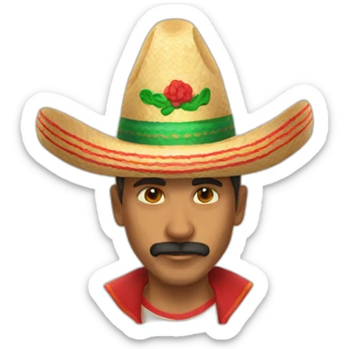 viva mexico cabrons sticker