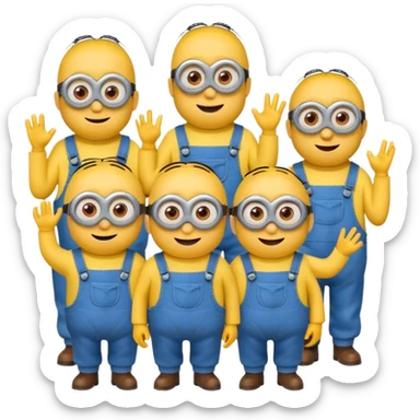 Minions sticker