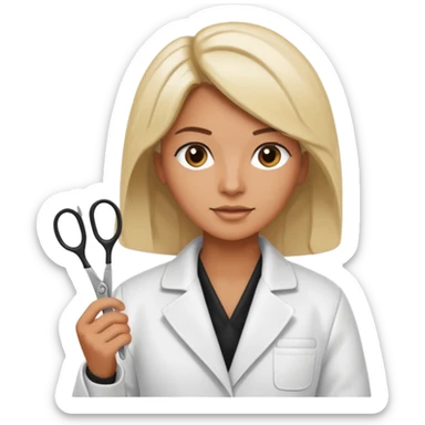 Hairstylist sticker