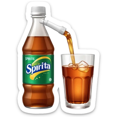 Cough syrup with sprite  sticker
