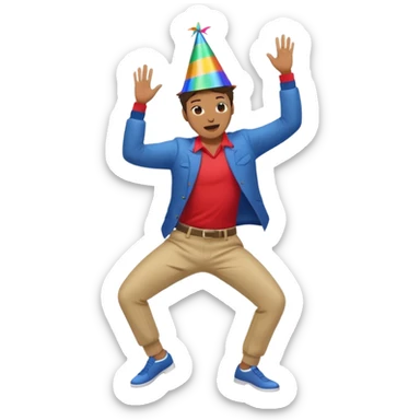 Shake butt dance sticker