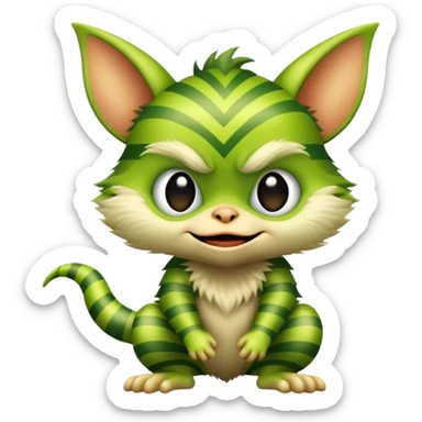 gremlin stripe sticker