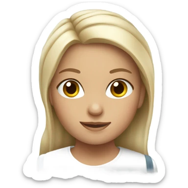 Poland Girl in a wheelchair  sticker