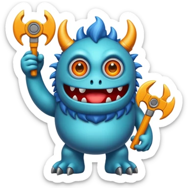 mechanic monster sticker