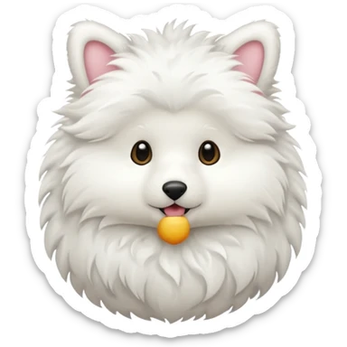 Cute animal full body sticker