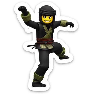 Ninjago dancing characters episode 5 of season possession sticker