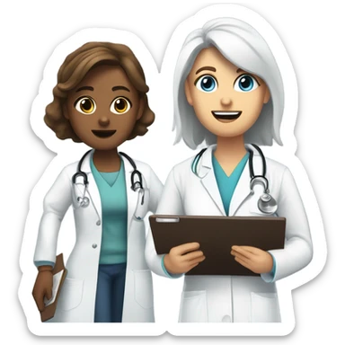 The doctor's consultation sticker