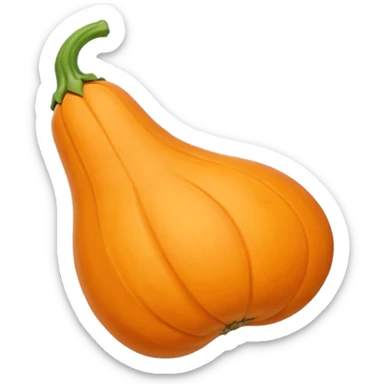 butternut squash sticker