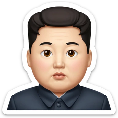 Kim Jong Un sticker